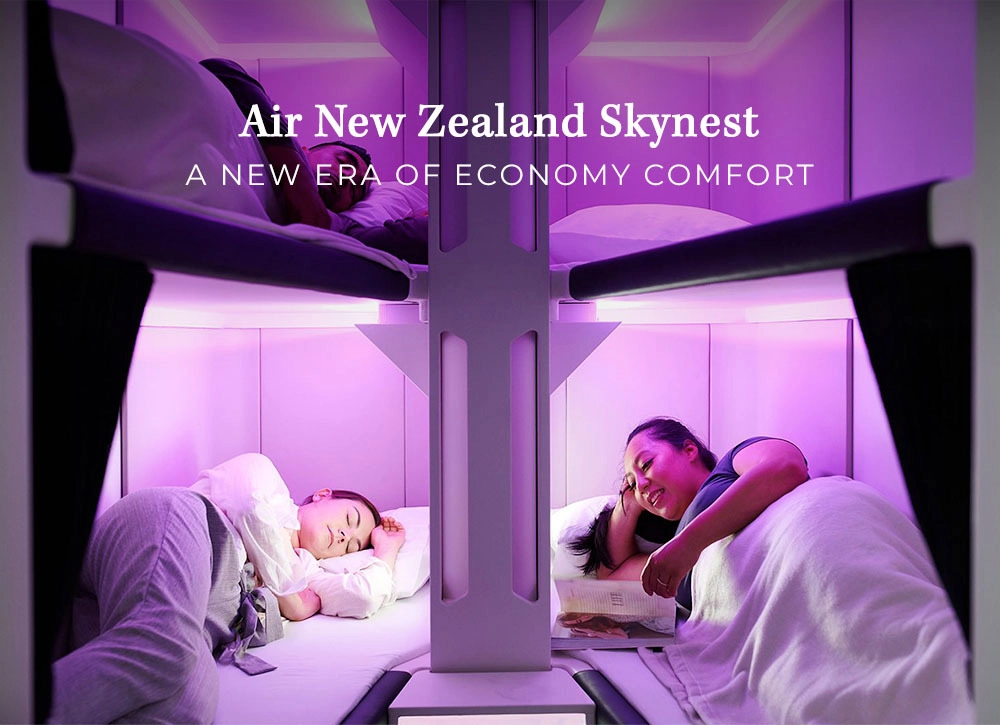 Air New Zealand mở bán Skynest - Giường nằm đầu tiên cho hành khách phổ thông